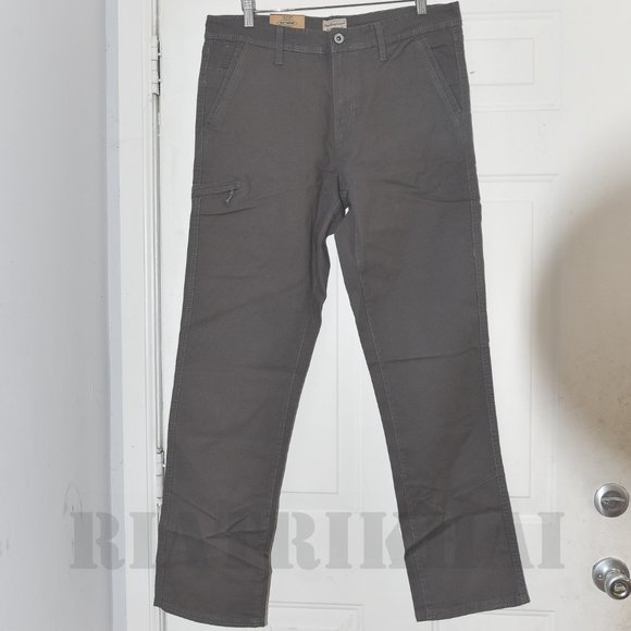 NWT Men’s Trevorland Flex Utility Pant Weatherproof Vintage  Gray - Picture 2 of 10